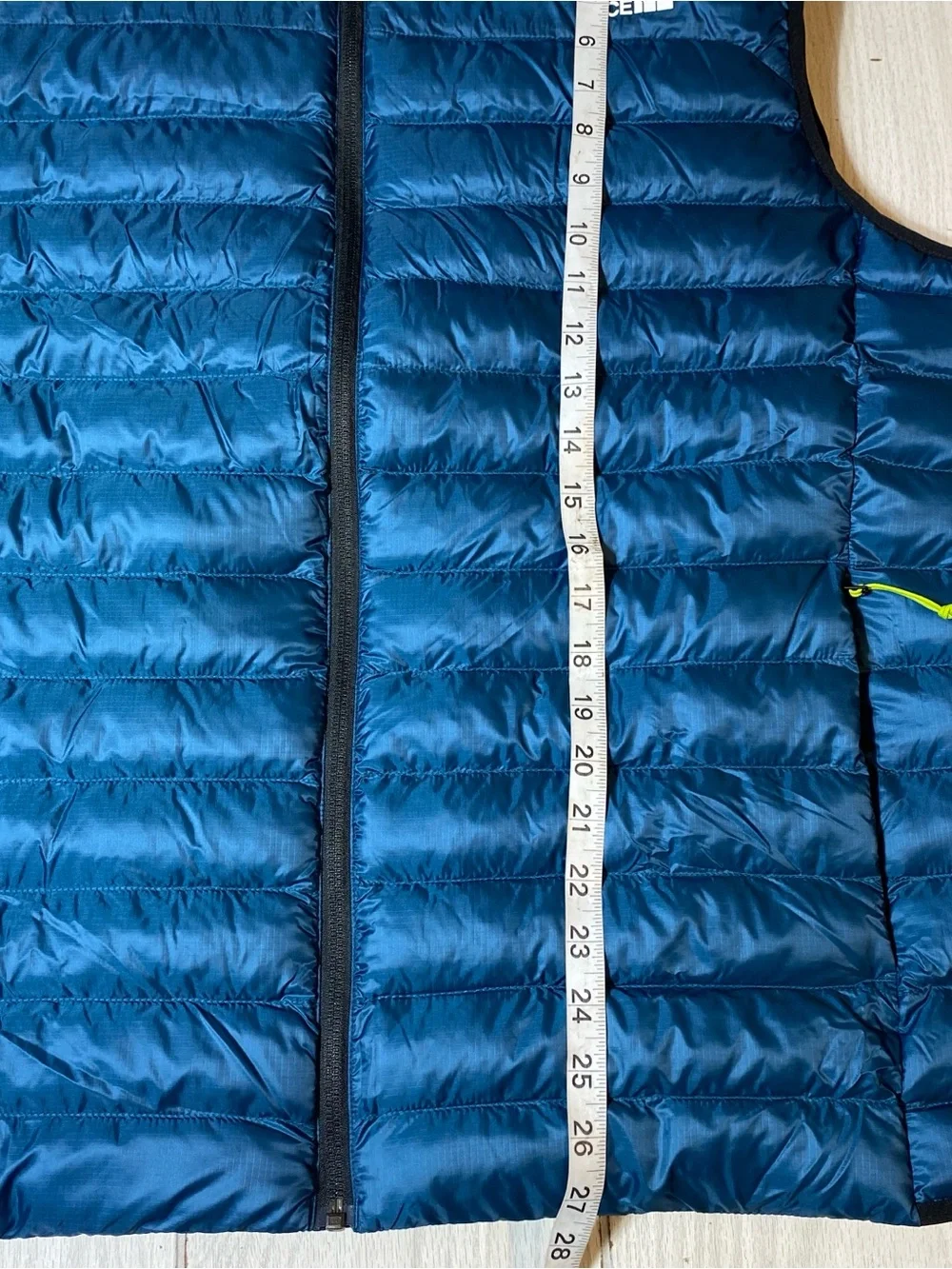 The North Face Men’s Blue Puffer Vest - Size XL